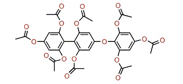 Fucophlorethol A octaacetate